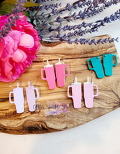 Load image into Gallery viewer, 1.75-2 inch Pairs of Mirrored Trendy Tumblers Dangling multi cut Steel Rule Die for petite earring or appliques