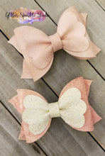 Load image into Gallery viewer, All full cuts - 5 inch Layered Lacey Bow Steel Rule Die
