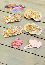 Load image into Gallery viewer, 13 piece Multi Size Fun &amp; Funky Shaped Snap Clip or earrings multi cut Steel Rule Die