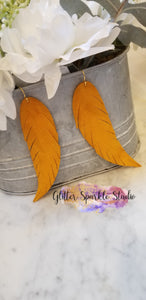 5 inch Angel Wings Feather Earring Steel Rule Die