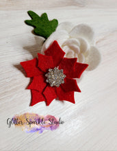 Load image into Gallery viewer, Poinsettia Floral, Snap Clip or applique Steel Rule Die