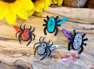 Creepy Crawlers Spider and bug snap or appliques Steel Rule Die